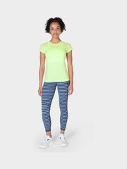 Sweaty Betty Blue Court Geo Print Full Length Power Workout Leggings - Image 3 of 9