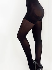 Pour Moi Black Definitions 40 Denier Shaping Control Tights - Image 1 of 3