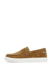 Rieker Mens Evolution Slip On Brown Shoes - Image 1 of 10