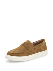 Rieker Mens Evolution Slip On Brown Shoes - Image 2 of 10