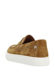 Rieker Mens Evolution Slip On Brown Shoes - Image 4 of 10