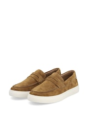 Rieker Mens Evolution Slip On Brown Shoes - Image 8 of 10