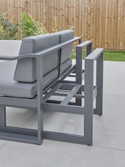 Kettler Slate Grey Versa Garden Sofa Lounge Set - Image 3 of 6