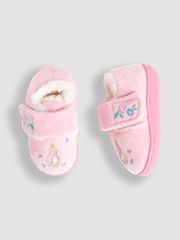 JoJo Maman Bébé Pink Flopsy Slippers Shoes - Image 3 of 4