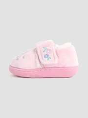 JoJo Maman Bébé Pink Flopsy Slippers Shoes - Image 4 of 4