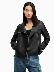 AllSaints Black Jacket - Image 3 of 9