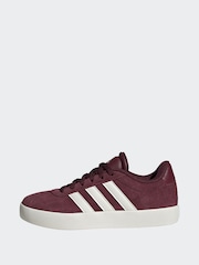 adidas Red/White Junior Sportswear VL Court Trainers - Image 2 of 9
