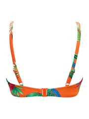 Top de bikini con aros y relleno ligero con lazada en la parte delantera Paradiso de Pour Moi - Imagen 4 de 4