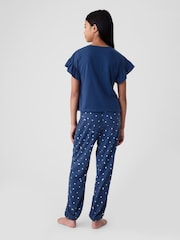 Gap Blue Graphic Short Sleeve Pyjama Set (4-13yrs) - Image 2 of 3