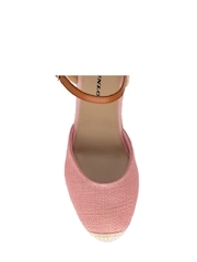 Dunlop Pink Wedges Espadrilles Sandals - Image 4 of 4