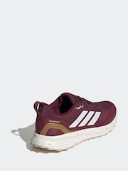 adidas Maroon Red Run Falcon Trainers - Image 4 of 8