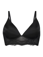 Hunkemöller Leonie Padded Non-Wired Black Bra - Image 4 of 5