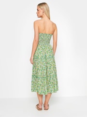 PixieGirl Petite Green Halter Midi Dress - Image 3 of 5