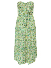 PixieGirl Petite Green Halter Midi Dress - Image 5 of 5