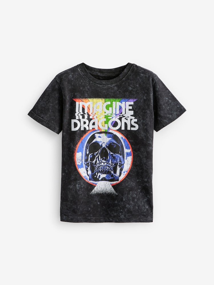 Black Imagine Dragons Licensed T-Shirt (3-16yrs) - Image 1 of 3