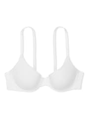 Victoria's Secret White Logo Strap Demi Lightly Lined Bra - Image 3 of 3