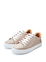 Moda In Pelle Braidie Slim Sole Lace Up Trainers - Image 2 of 4