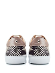 Moda In Pelle Braidie Slim Sole Lace Up Trainers - Image 3 of 4