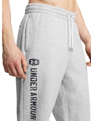 Under Armour Grey Icon Fleece Joggers - Image 5 of 5