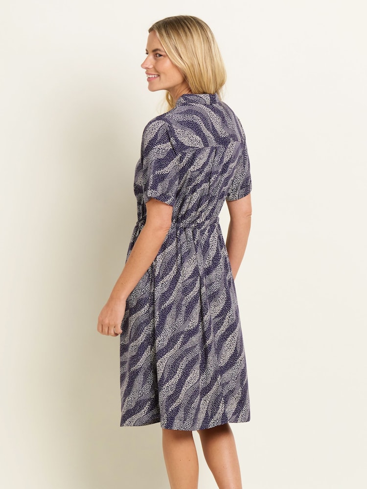 Brakeburn Flowing Dots Hemdkleid - Bild 2 von 5