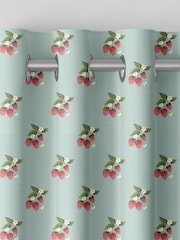 Sophie Allport Blue Strawberries Made to Measure Curtains - Image 5 of 6