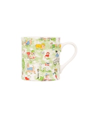 Cath Kidston Set of 4 Green Mollie Mugs - Image 3 of 4