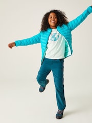 Regatta Blue Junior Hooded Marizion Jacket - Image 1 of 7