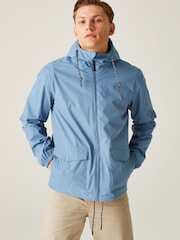 Hellblau - Regatta Bayano Wasserdichte Jacke - Bild 2 von 9