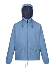 Hellblau - Regatta Bayano Wasserdichte Jacke - Bild 7 von 9