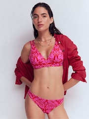 Boden Red Classic Bikini Bottoms - Image 1 of 7