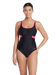 Zoggs Dakota Supportive Crossback One Piece Swimsuit - Image 3 of 9