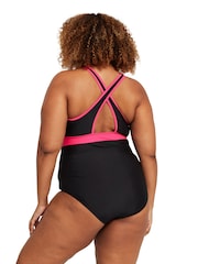 Zoggs Dakota Supportive Crossback One Piece Swimsuit - Image 6 of 9