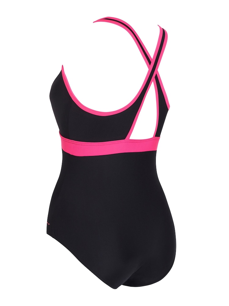 Zoggs Dakota Supportive Crossback One Piece Swimsuit - Image 9 of 9