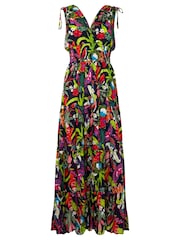 Joe Browns Ärmelloses Sommer-Maxikleid aus Baumwolle mit tropischem Print - Bild 7 von 7