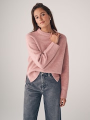The Set Pink/Grey/Blue 3 Pack Classic Raglan Sleeve Jumper - Image 3 of 11