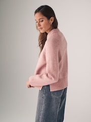 The Set Pink/Grey/Blue 3 Pack Classic Raglan Sleeve Jumper - Image 5 of 11