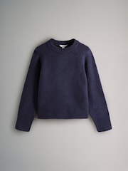 The Set Pink/Grey/Blue 3 Pack Classic Raglan Sleeve Jumper - Image 8 of 11