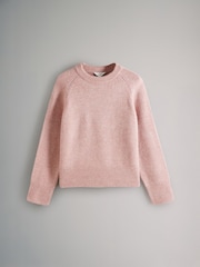 The Set Pink/Grey/Blue 3 Pack Classic Raglan Sleeve Jumper - Image 9 of 11