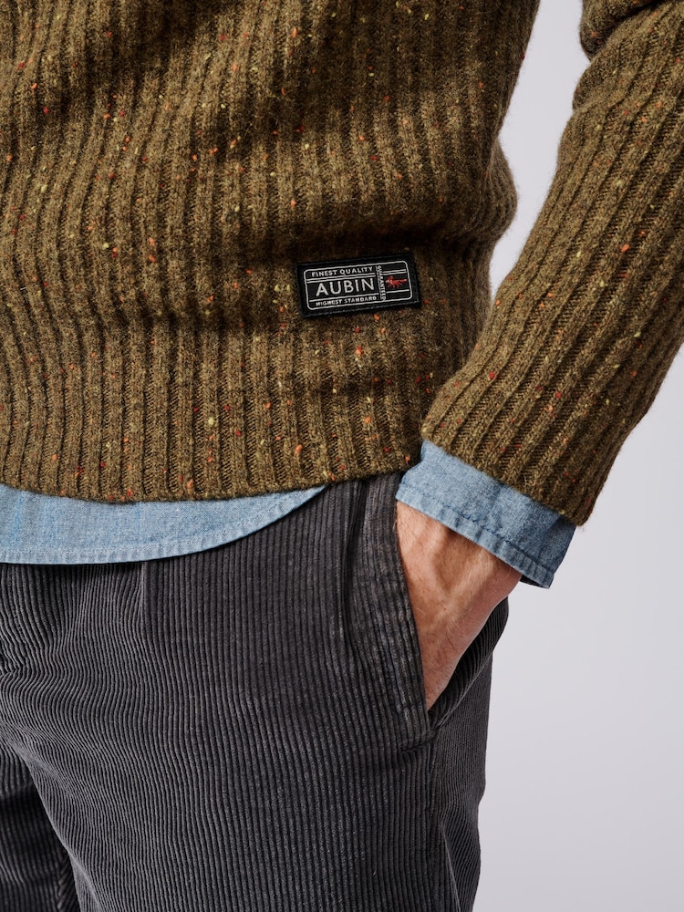 Aubin Tay Fisherman Wool Jumper - Image 5 of 9