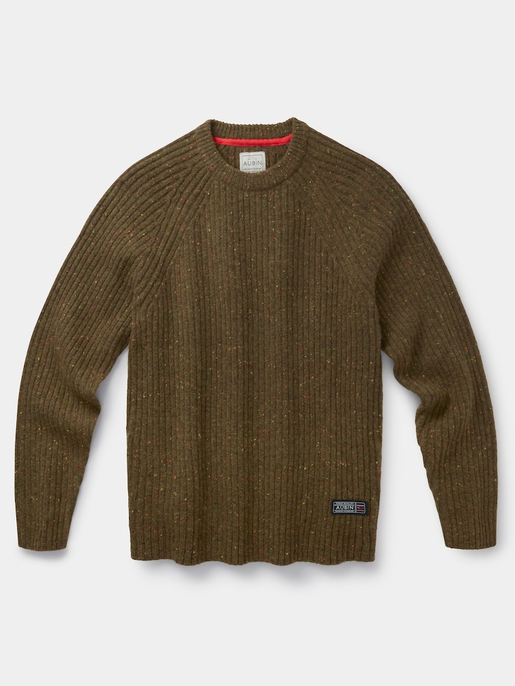 Aubin Tay Fisherman Wool Jumper - Image 7 of 9