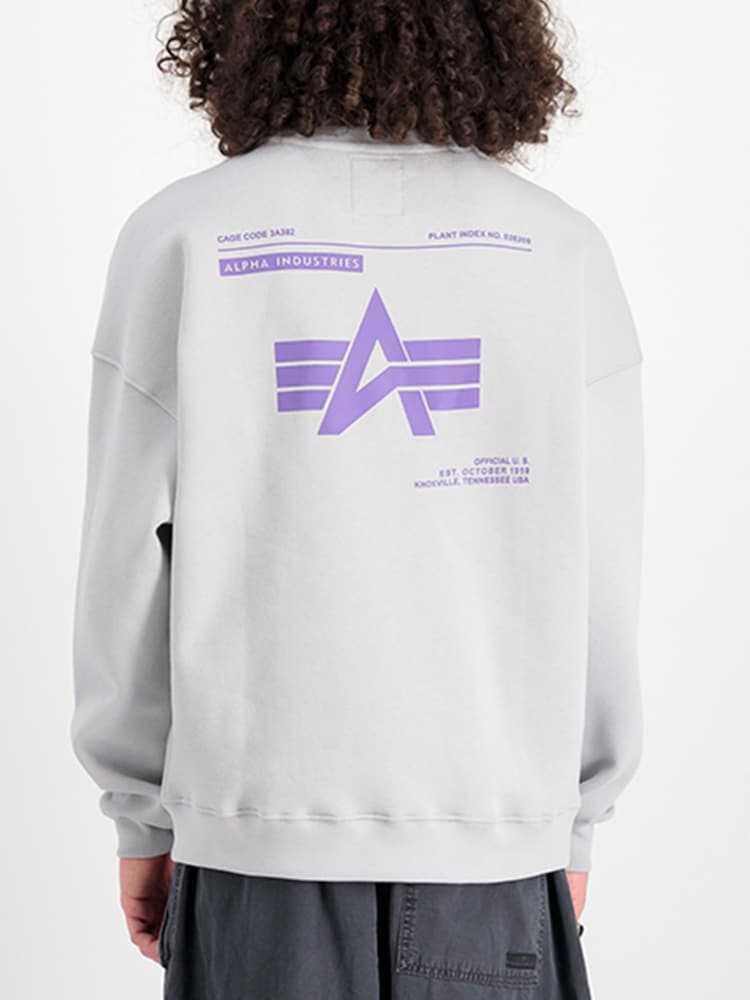 Alpha Industries 100% Cotton Logo BP Sweater - Image 2 of 5