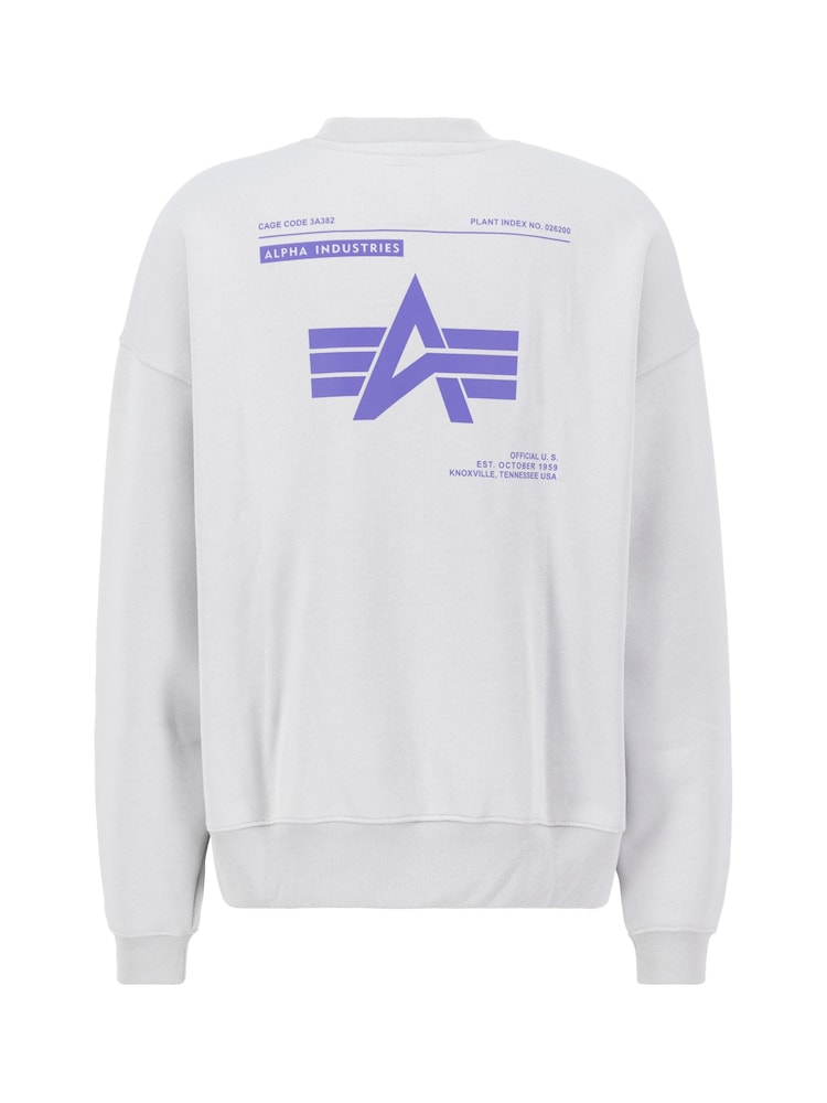 Alpha Industries 100% Cotton Logo BP Sweater - Image 5 of 5