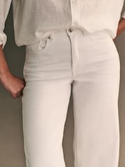 ONLY White Juicy High Waisted Wide Leg Jeans - Image 5 of 7