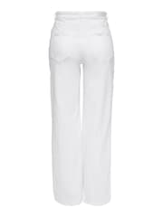 ONLY White Juicy High Waisted Wide Leg Jeans - Image 7 of 7