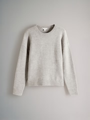 The Set Mink Brown Crew Neck Jumper with Pencil Skirt Coord - Image 6 of 8