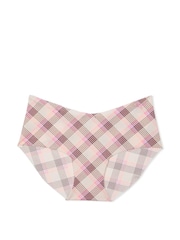 Victoria's Secret PINK Moonstone Pink Plaid Hipster No Show Knickers - Image 3 of 3