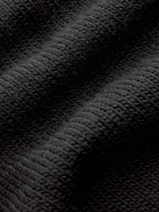 Black Contrast Trim Soft Touch Knitted Jumper - Image 7 of 7