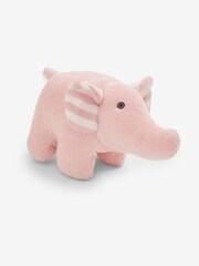 JoJo Maman Bébé Pink New Baby Heart Elephant Gift Set - Image 3 of 4