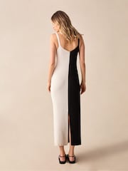 Ro&Zo Two Tone Knit Dress - Image 2 of 5