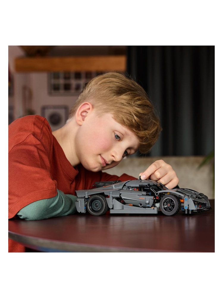 LEGO Technic Koenigsegg Jesko Absolut Grey Hypercar - Image 3 of 8